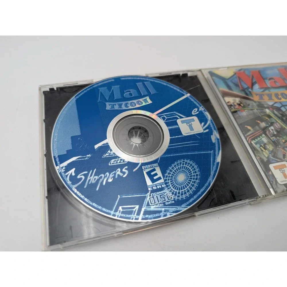 Mall Tycoon — PC CD-ROM, 2002  Game With Manual Tested‎ Windows XP, 7